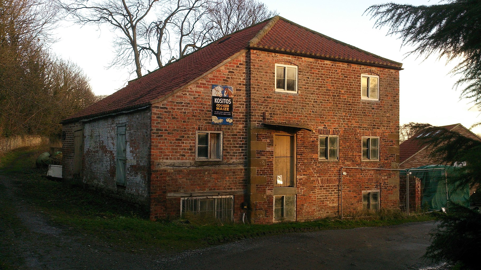 Aiskew Mill is a grade 2 listed building, It was first listed on the 6th of October 1981. Water-mill. Late 18th to mid 19th century, red brick, 3 storey water mill.